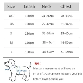 Adjustable Cat Harness & Leash Set for Small Pets