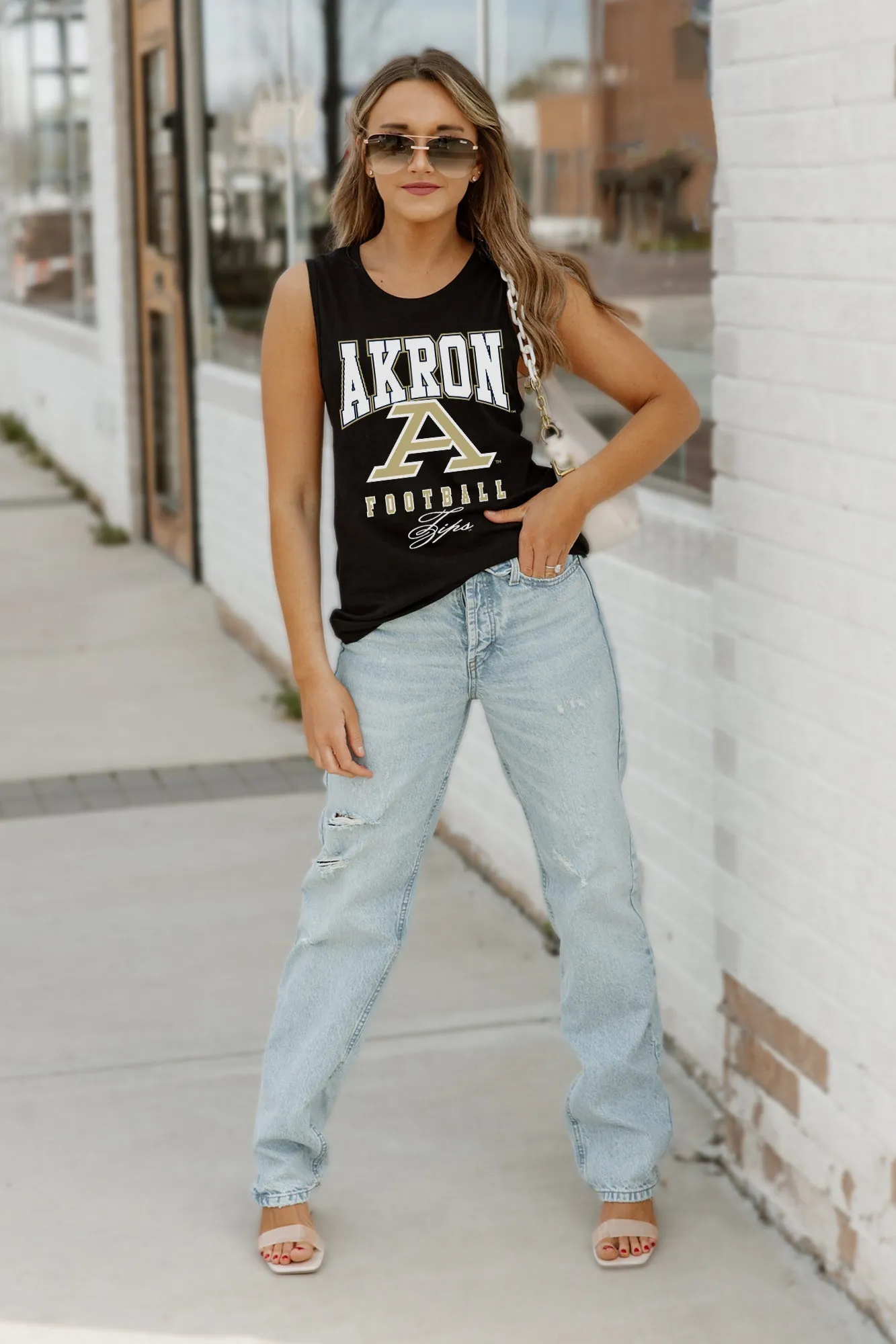 AKRON ZIPS PRESEASON OPENER RACERBACK TANK TOP