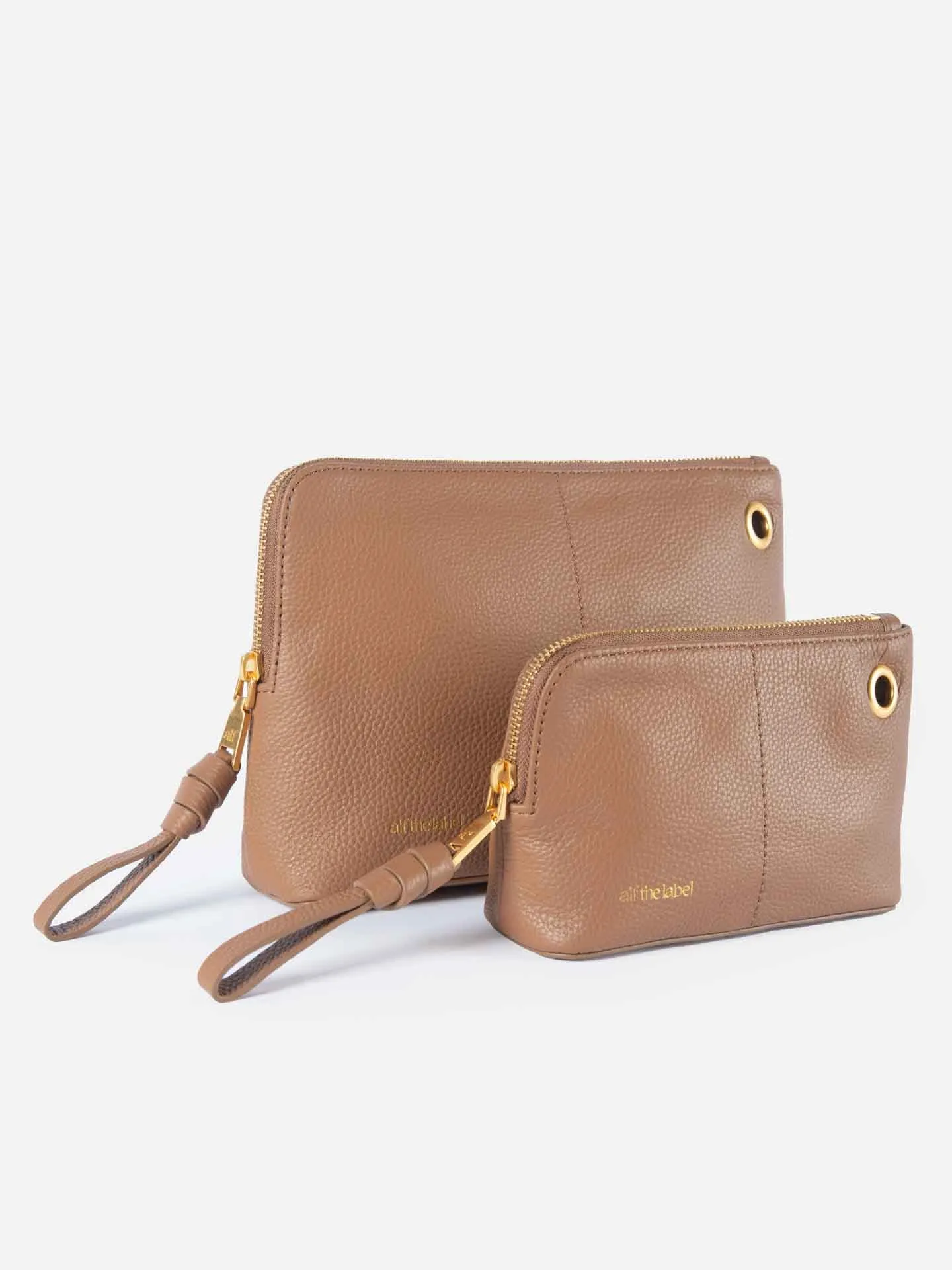 Alf the Label Luxe Medium Pouch - Pecan