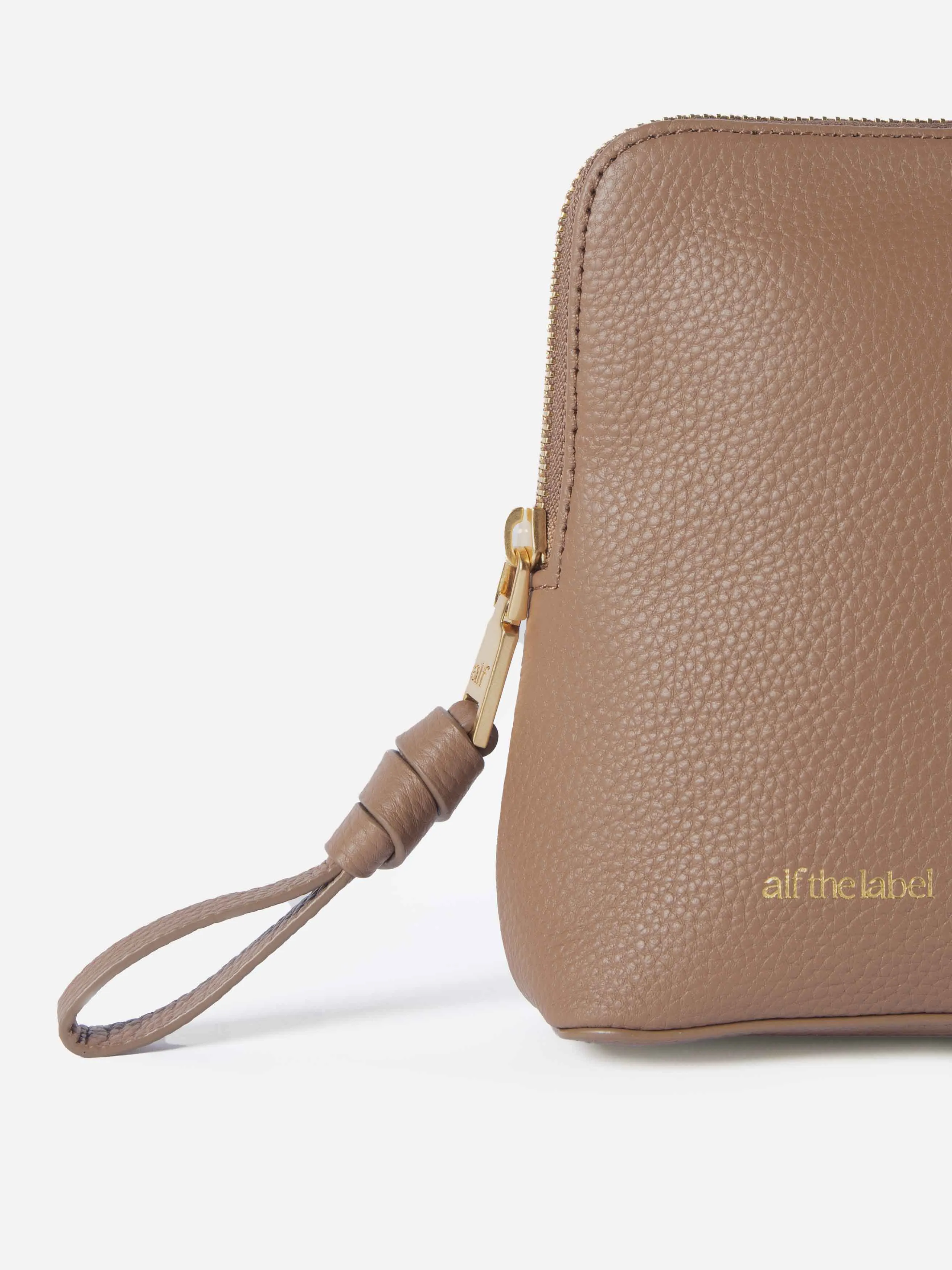 Alf the Label Luxe Medium Pouch - Pecan