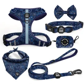 Blue Paisley - Deluxe Adjustable Set