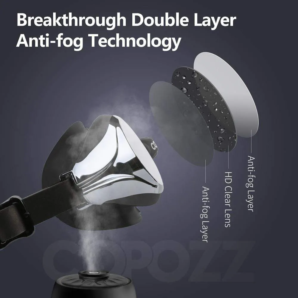 COPOZZ Anti Fog Goggles