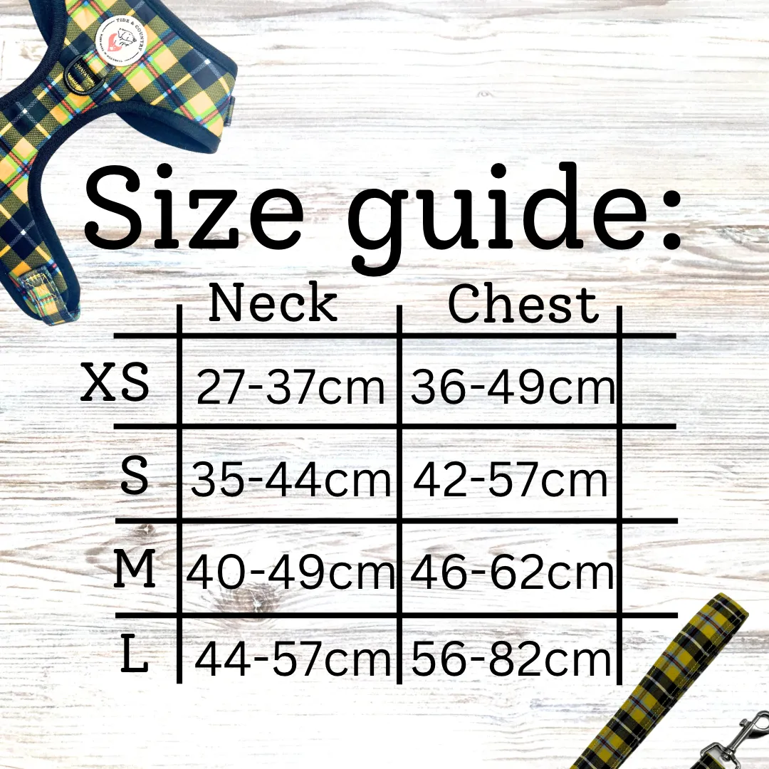 Cornish Tartan Dog Harness - Wholesale