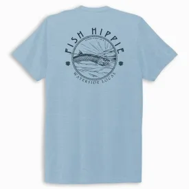 Fish Hippie Silver Skies