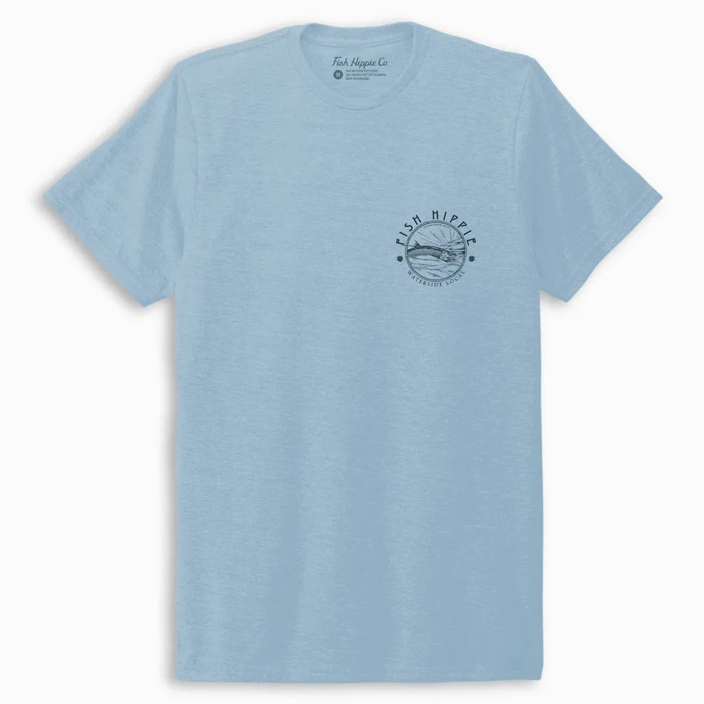 Fish Hippie Silver Skies