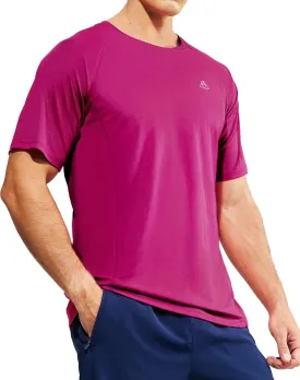 Haimont Men's Athletic Short Sleeve T Shirts Moisture Wicking Breathable Running Workout Gym Active Tee, Crew Neck