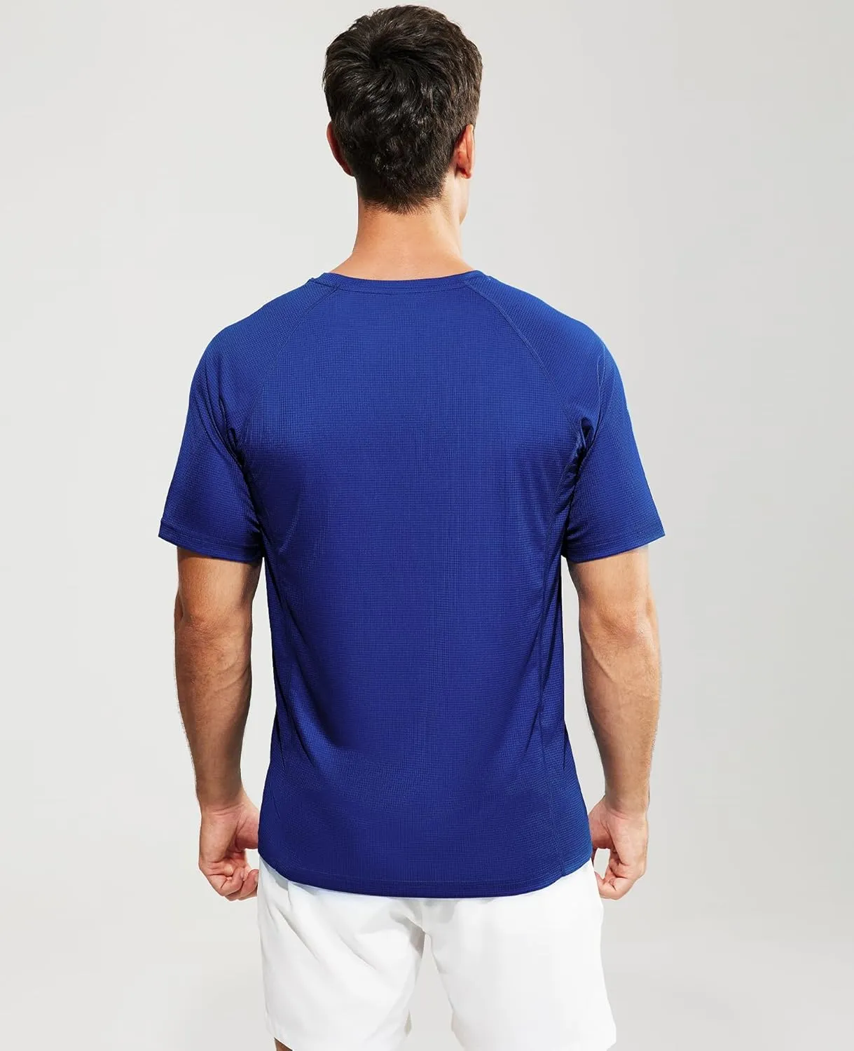 Haimont Men's Athletic Short Sleeve T Shirts Moisture Wicking Breathable Running Workout Gym Active Tee, Crew Neck