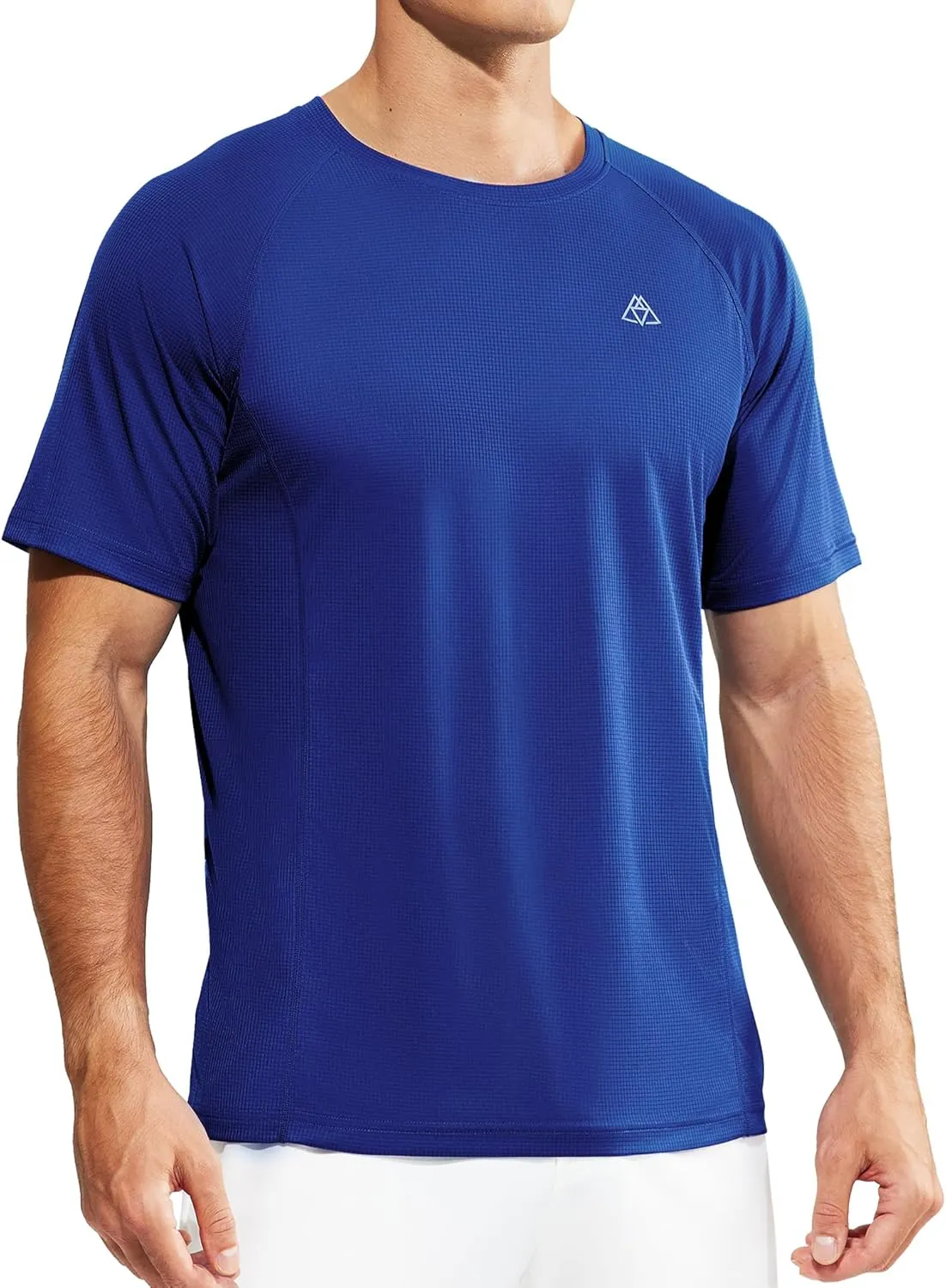 Haimont Men's Athletic Short Sleeve T Shirts Moisture Wicking Breathable Running Workout Gym Active Tee, Crew Neck