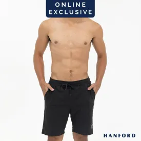 Hanford Men Sports Fitness Training Walking Drawstring with Pocket Jogger Shorts - Jaggs (Single Pack)