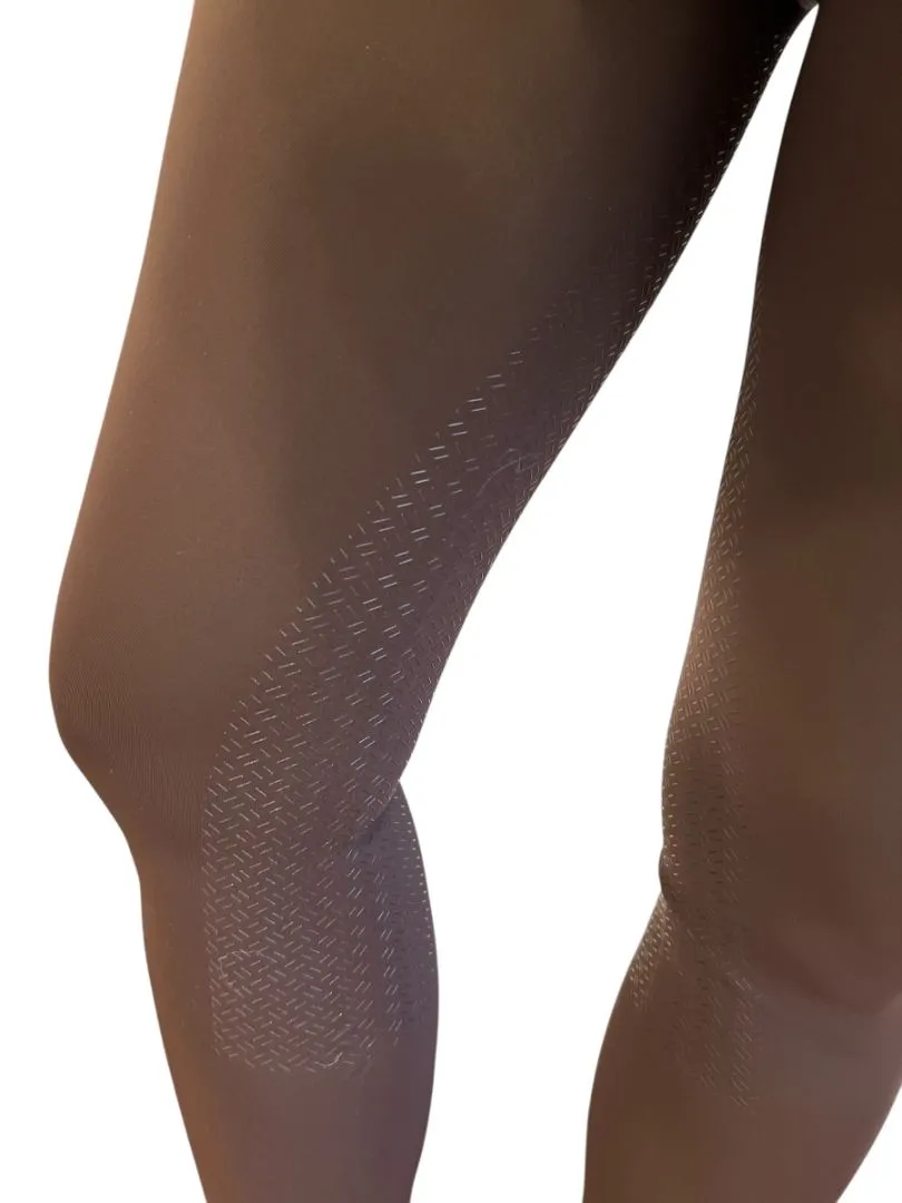 Kingsland Katinka Full Grip Seat Legging Breeches Tights - Brown / Size Small NEW