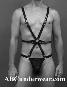 Luxurious Leather Harness Thong: Elevate Your Intimate Wardrobe with Exquisite Craftsmanship