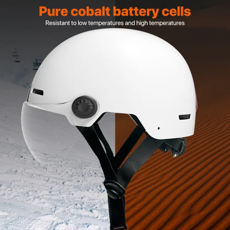 M6 1080P HD Camera Recorder Cycling Smart Helmet, Size: 54-63cm(Yellow)