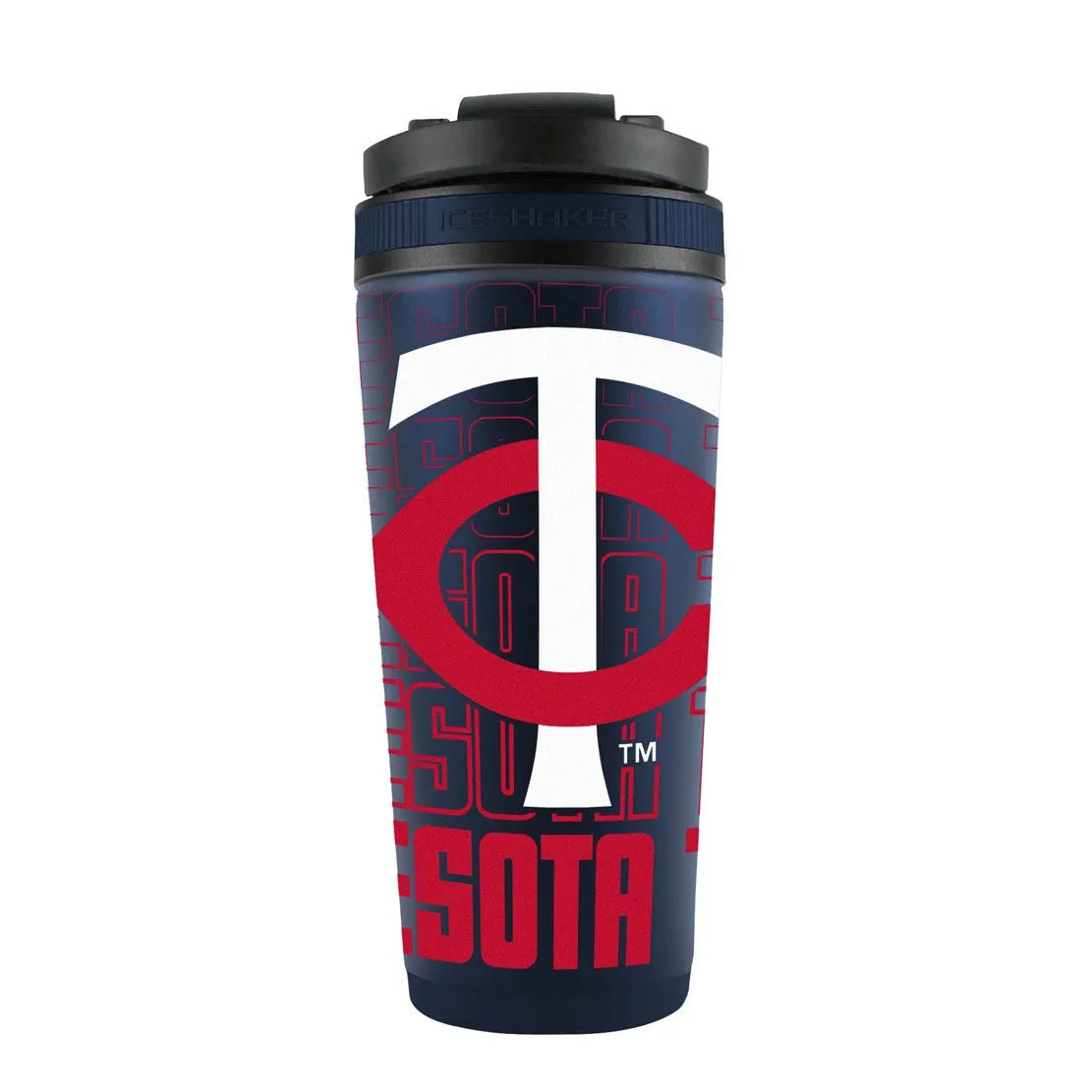 Minnesota Twins 26oz 4D Stainless Steel Ice Shaker