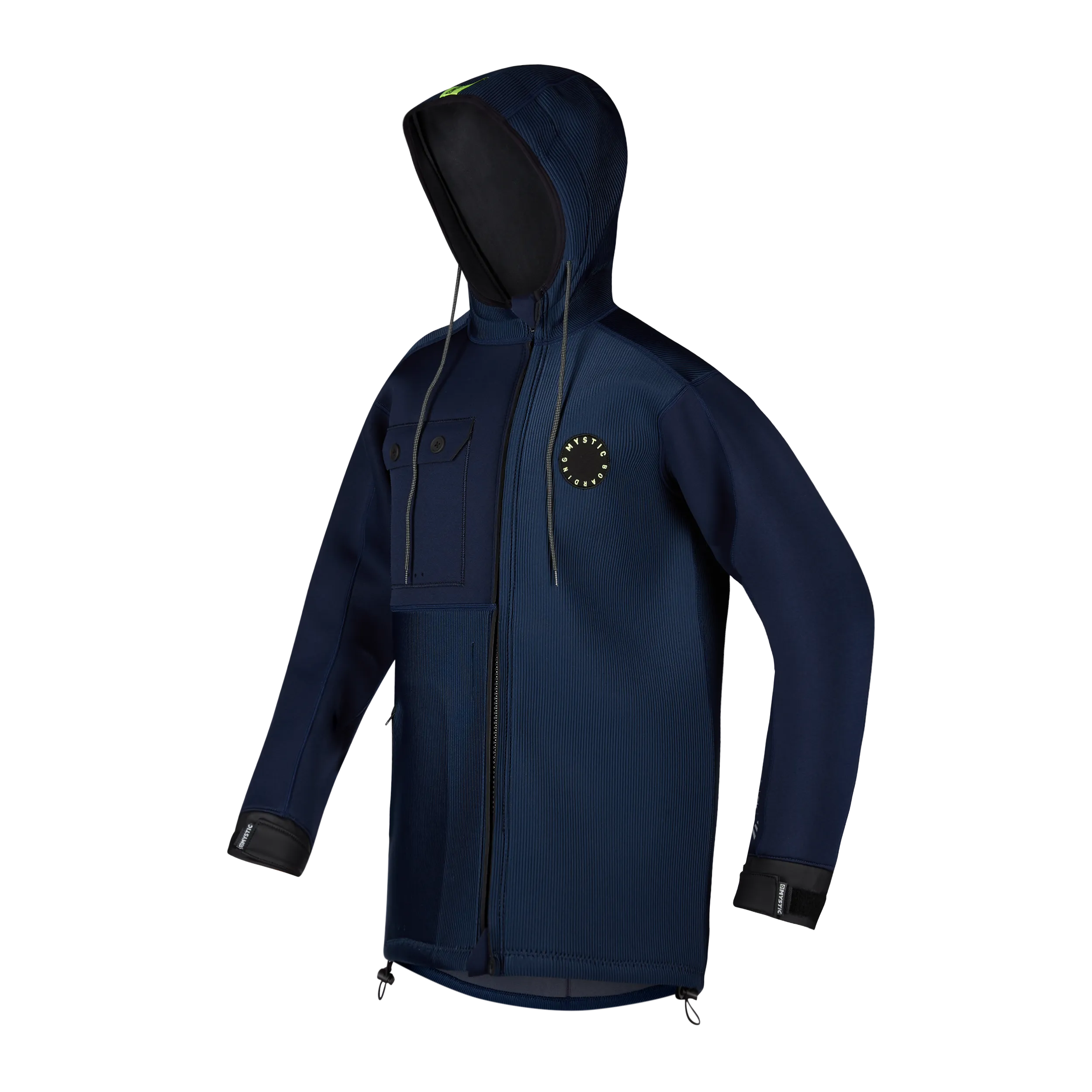 Mystic Ocean Jacket - Navy / Lime