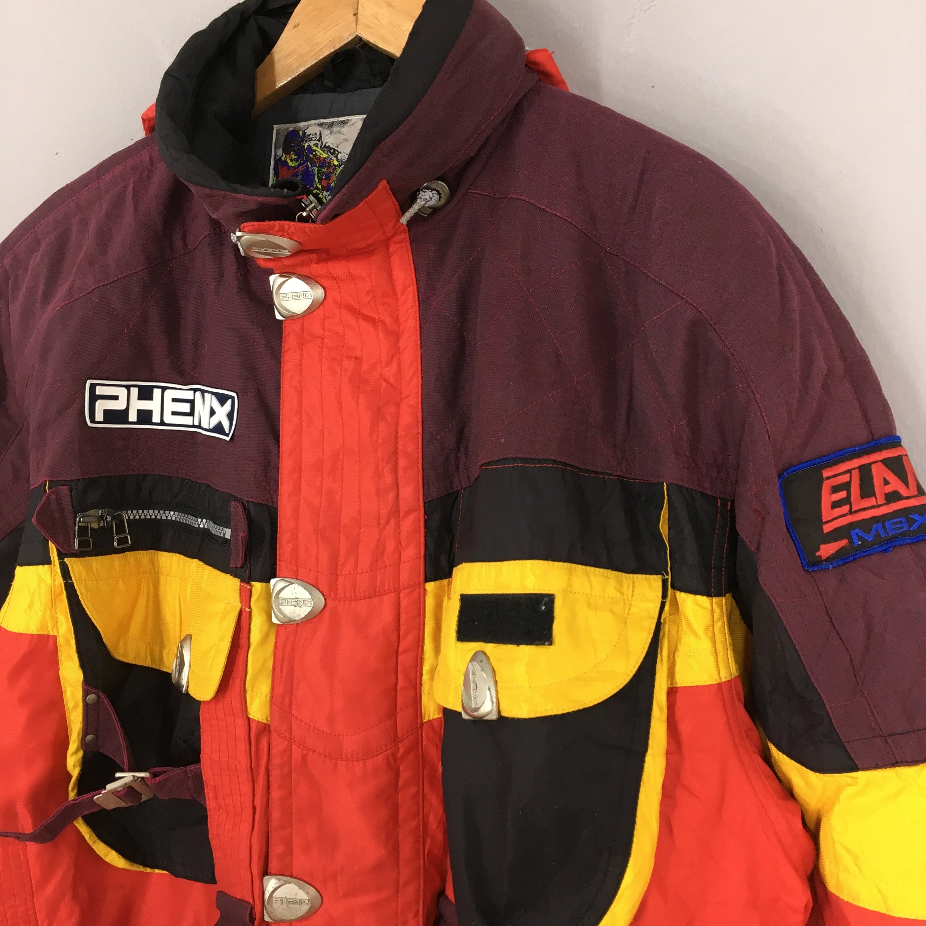 Phenix Colorblock Ski Wear Jacket Medium