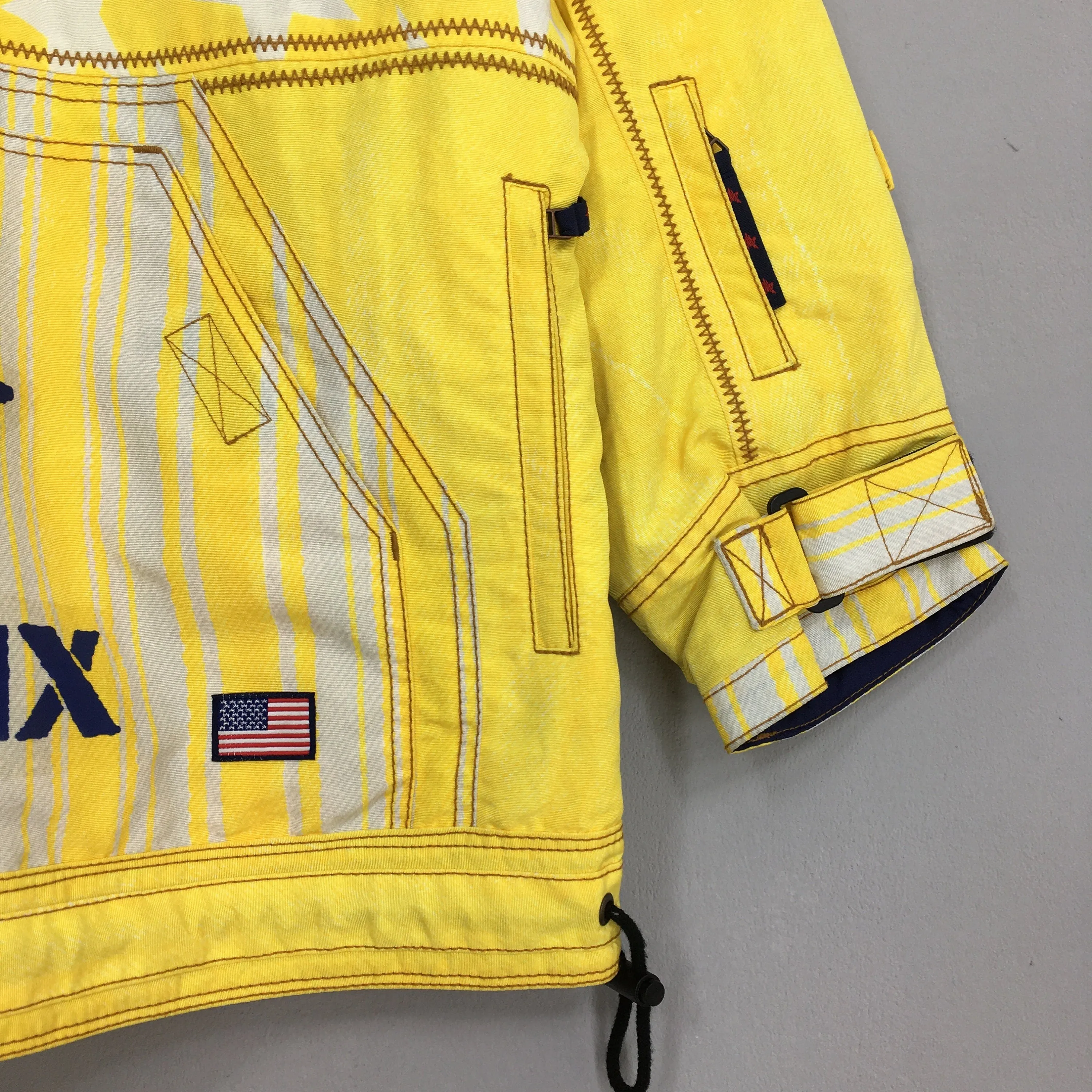 Phenix Usa Ski Wear Anorak Bomber Hoodie Jacket