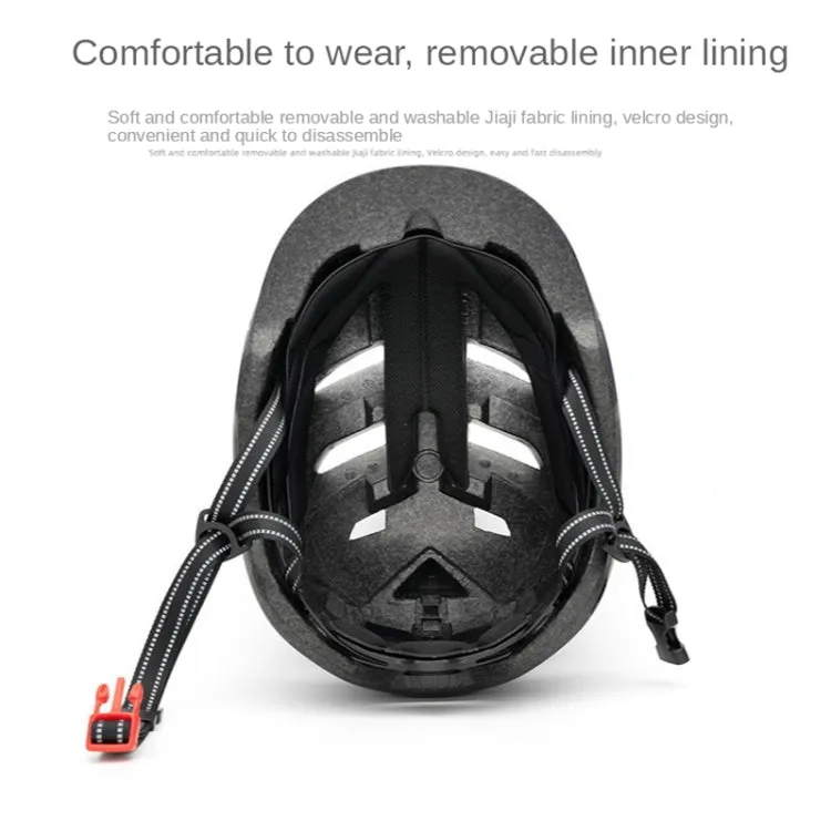 PROMEND 12H19 Summer Cool Motorcycle Riding Half Helmet Helmet Outdoor Off-Road Helmet With Tail Light, Size: Code(Black)