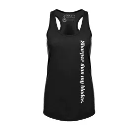 Sharper Than My Blades Racerback Tank