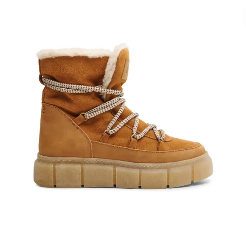 Shoe The Bear | Tove lace up snow boot | Tan