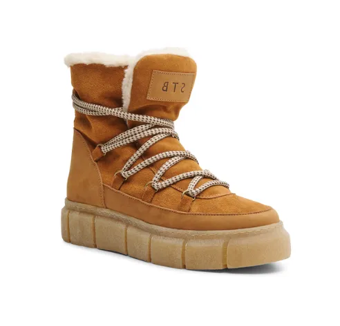 Shoe The Bear | Tove lace up snow boot | Tan