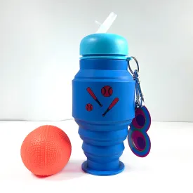 Silicone Bottles Blue