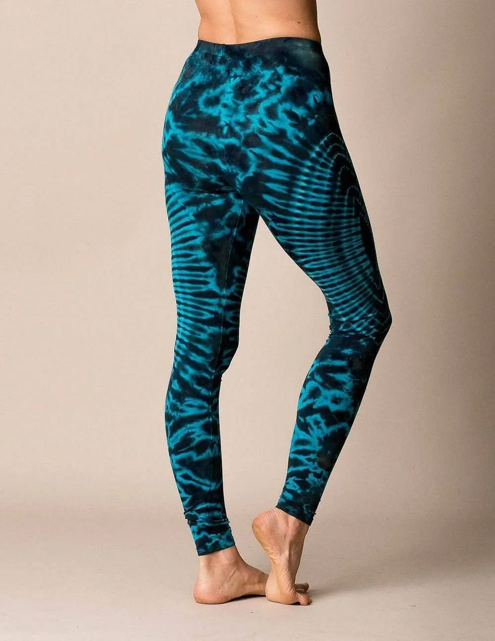 Starburst Tie-Dye Leggings