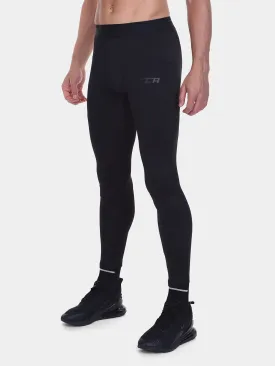SuperThermal Compression Base Layer Tights For Men With Brushed Inner Fabric & Side Pocket