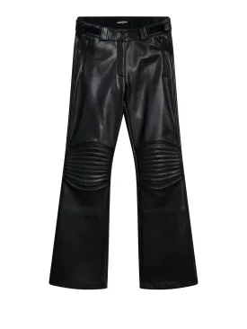 W Stanford Pant Leather / Black