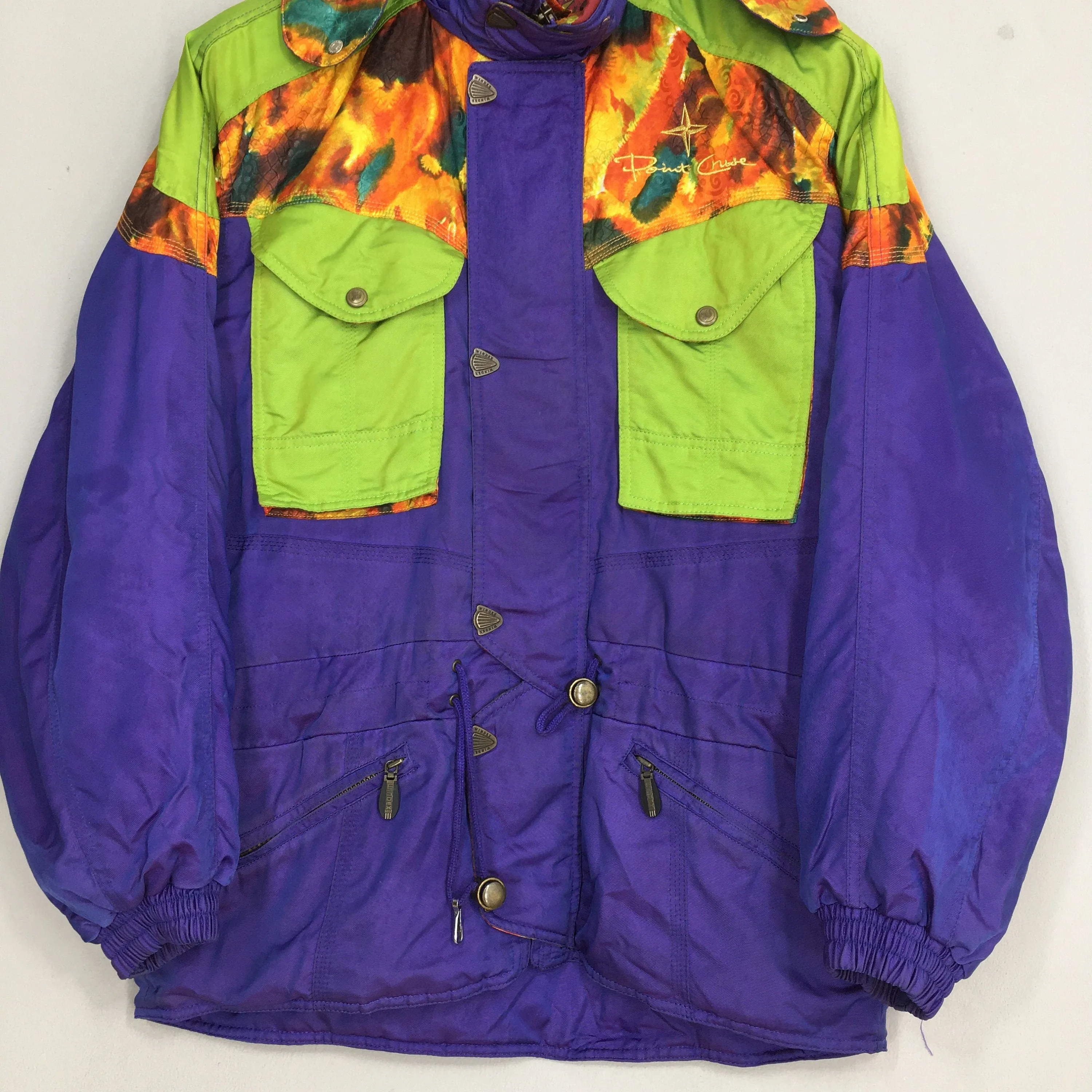 Windex Colorblock Skiing Jacket Ski Wear Large