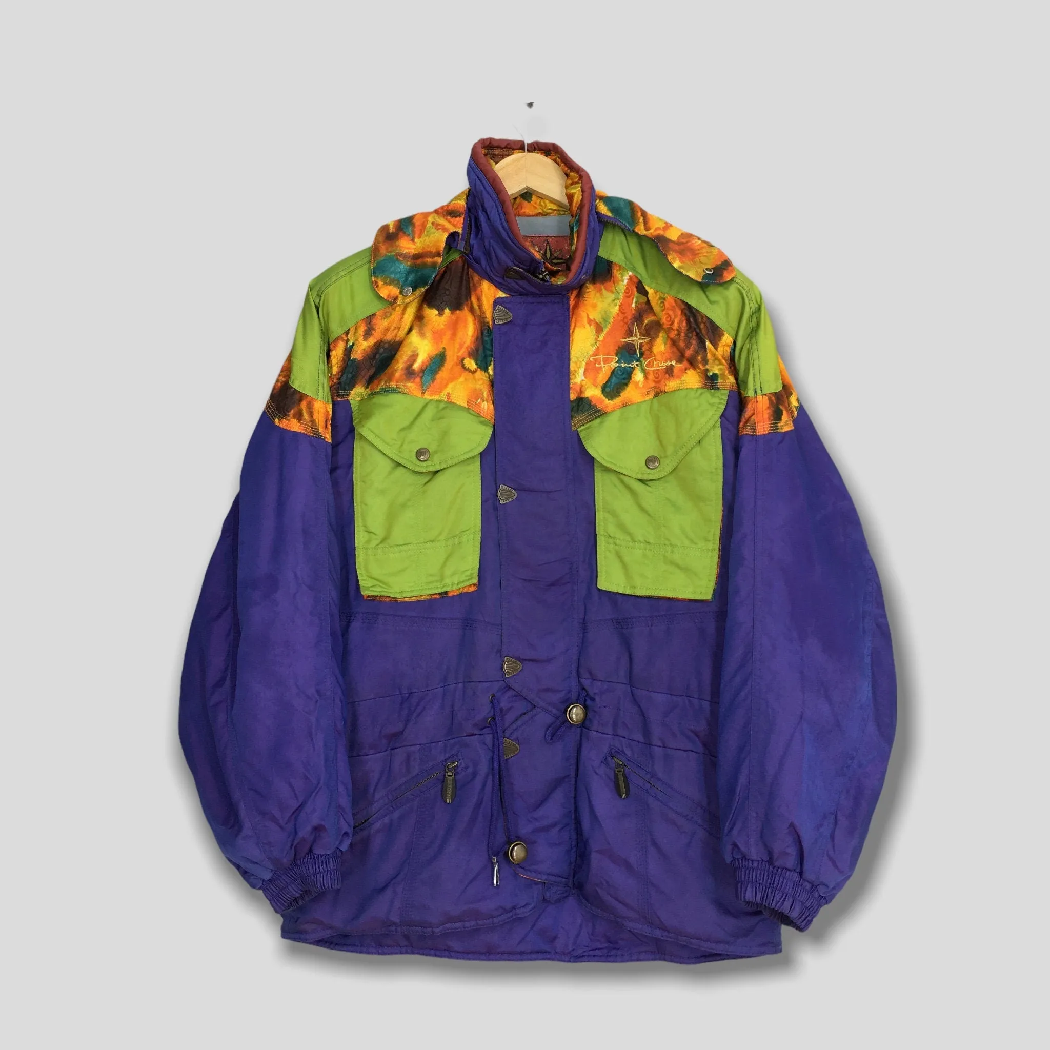 Windex Colorblock Skiing Jacket Ski Wear Large