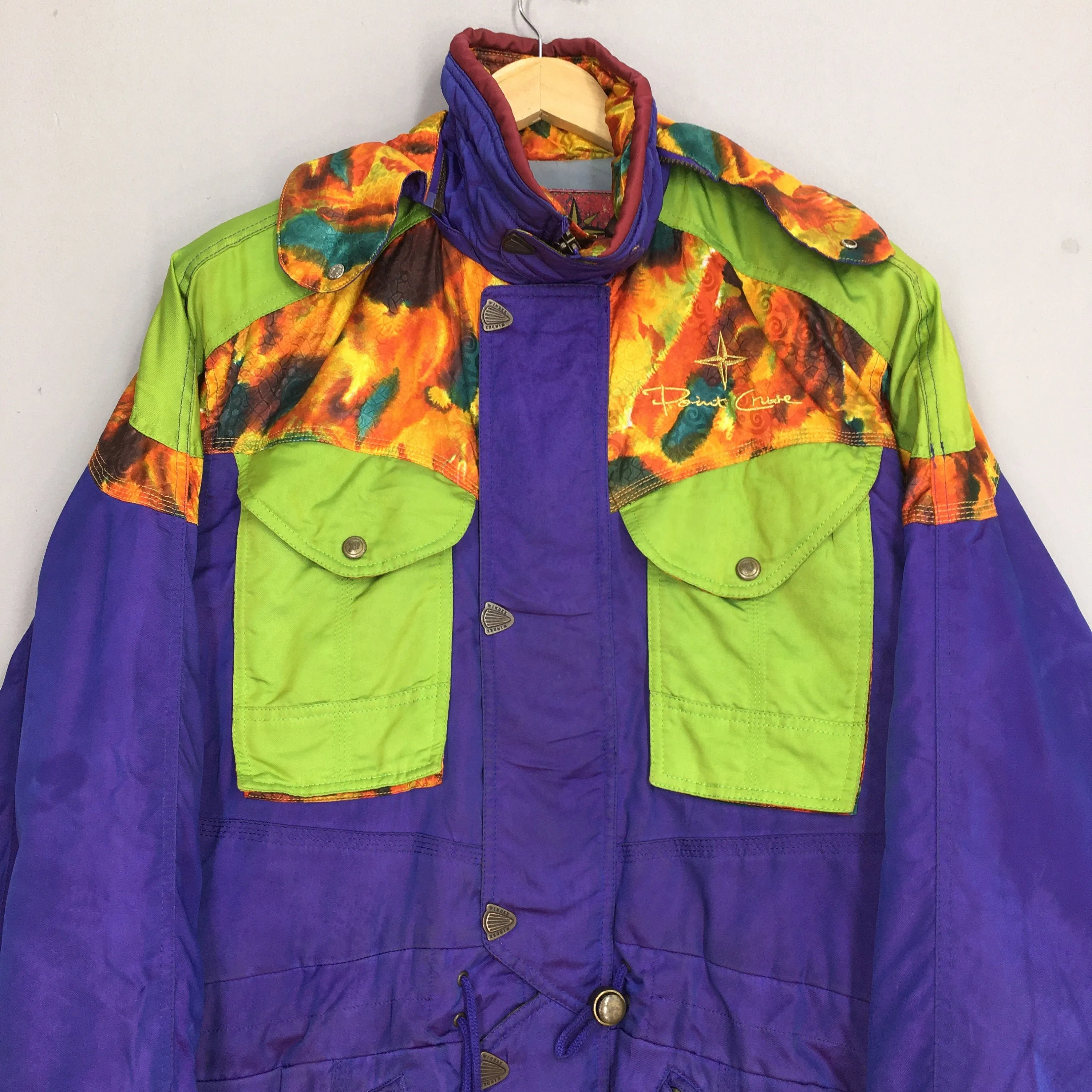 Windex Colorblock Skiing Jacket Ski Wear Large