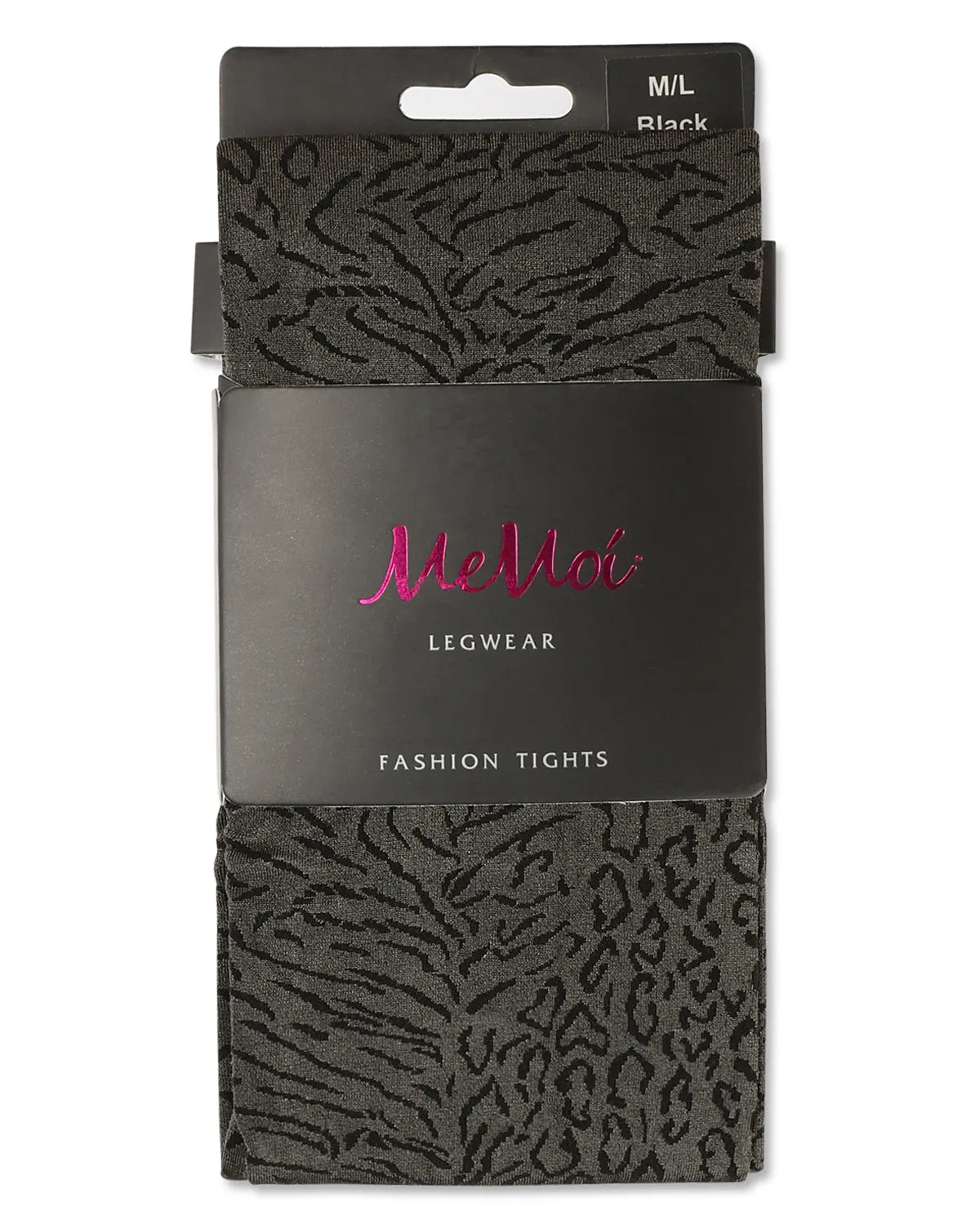 Women's Opaque Leopard Luxe Nylon Tights